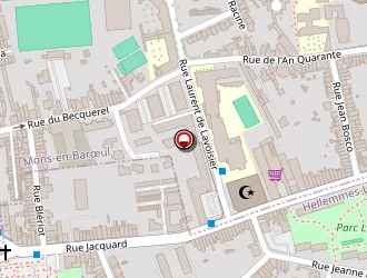 Carte de Carwash Center à Hellemmes