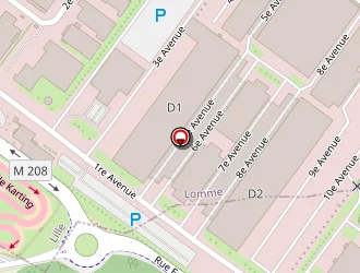 Carte de Sogemin à Lomme