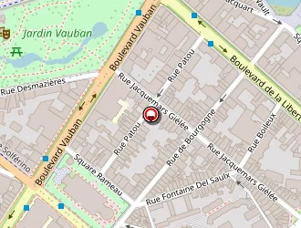 Carte de O'brien Claire à Lille