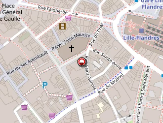 Carte de Sergic à Lille