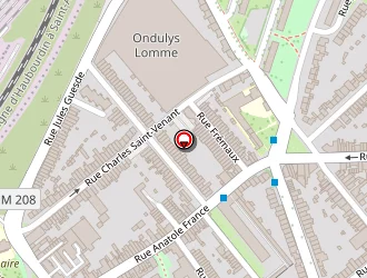 Carte de Xd Coiffure à Lomme