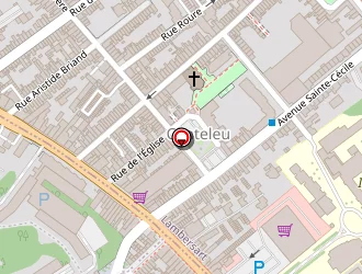 Carte de L'elégance Coiffure à Lille