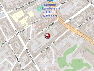 Carte de Judas Mathieu (profession Libérale) à Lille