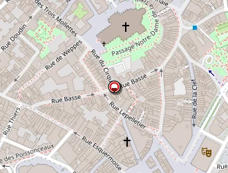 Carte de Société Générale à Lille