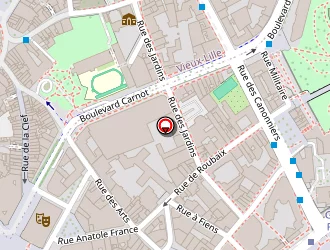 Carte de Le Flandre à Lille