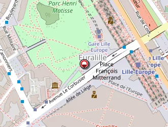 Carte de Yves Rocher à Lille