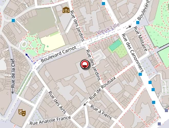 Carte de Abc Games International à Lille