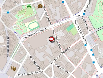 Carte de Maison Silène Bijoux à Lille