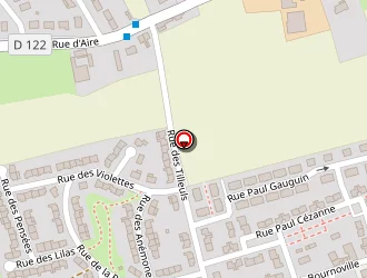 Carte de Cosmex à Merville