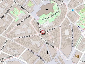 Carte de Charlestown à Lille