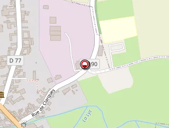 Carte de Delbecque à Thérouanne