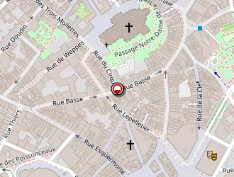 Carte de Société Générale à Lille