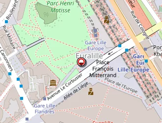 Carte de Morgan à Lille