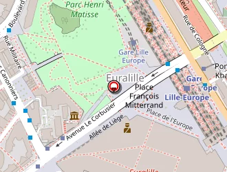 Carte de Nacarat à Lille