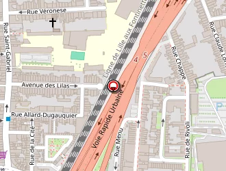 Carte de Donnet Beauclercq Catherine à Lille