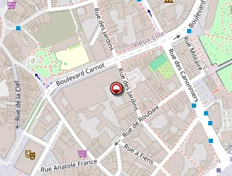 Carte de De Villelongue Ludovic à Lille