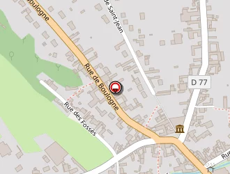 Carte de Le Moriny à Thérouanne