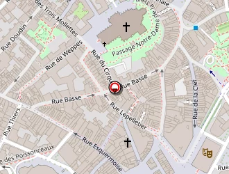 Carte de La Poste à Lille