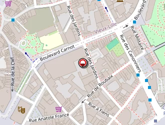 Carte de Golden Wave à Lille