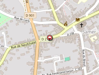 Carte de Garage Delcloy Didier à Samer