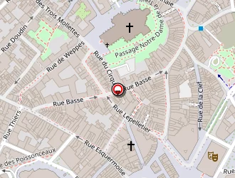 Carte de Série Noire à Lille