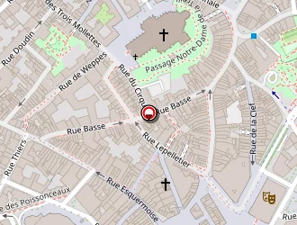 Carte de G Star à Lille