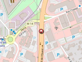 Carte de Spii Polygone à Villeneuve-d'ascq