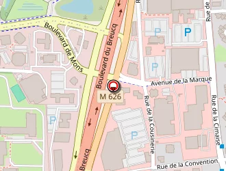 Carte de Dcp à Villeneuve-d'ascq