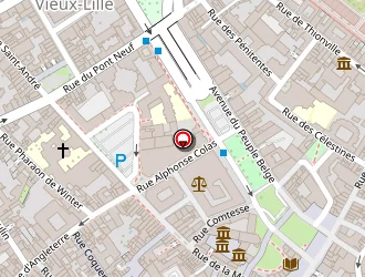 Carte de El Lugar à Lille