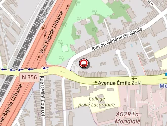 Carte de La Villa Aramis à Lille