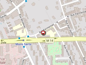 Carte de Emeric Debrauwer Architecture à Mons-en-barœul