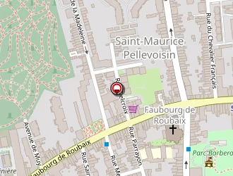 Carte de Le Faubourg à Lille