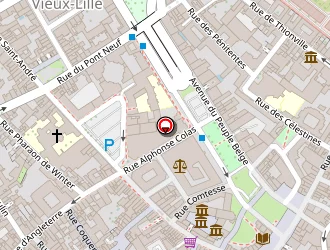 Carte de M.g Boutique à Lille