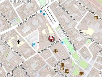 Carte de Mortelecque Claude à Lille