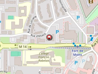 Carte de Ampe Yann à Mons-en-barœul