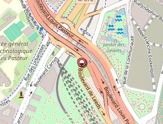 Carte de Mcdonald's à Lille