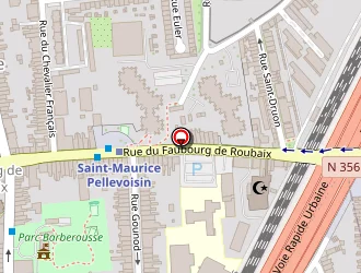 Carte de Centre Services à Lille