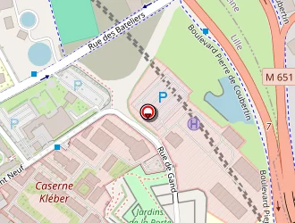 Carte de Le Bk à Lille