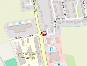 Carte de Valentin Coiffure à Estaires