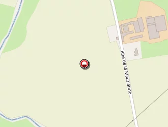 Carte de La Base Audique à Merville