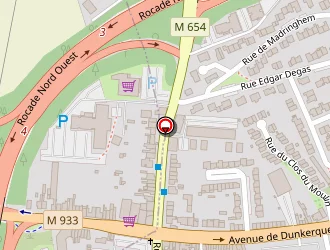 Carte de Loca.bis à Capinghem