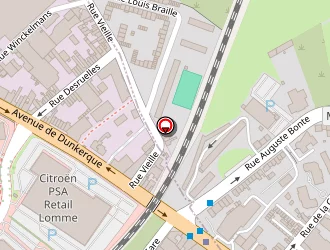 Carte de Restaurant Kfc à Lille