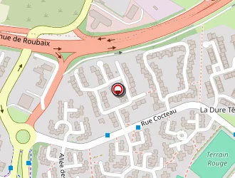 Carte de Philibert Benoit à Villeneuve-d'ascq