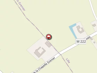 Carte de Leclercq Publicité à Fleurbaix