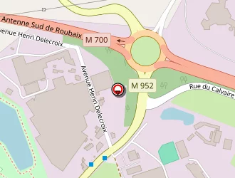 Carte de Chateau D'hem Equitation à Hem