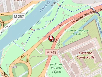 Carte de Cic Banque Privée à Lille