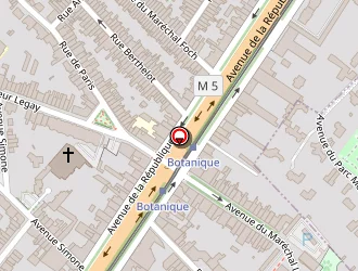 Carte de Bmmb à Madeleine (la)