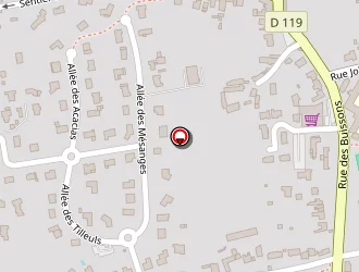 Carte de Stade Louid Guilbert à Condette