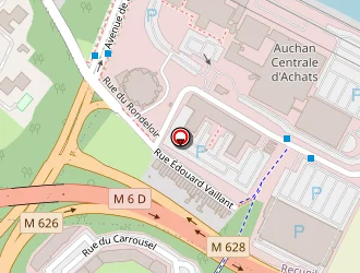 Carte de Immochan à Villeneuve-d'ascq