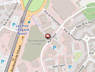 Carte de Crefo à Villeneuve-d'ascq